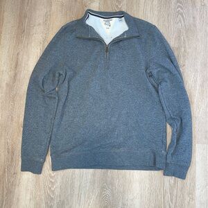 Weatherproof Gray Zip Up Sweater